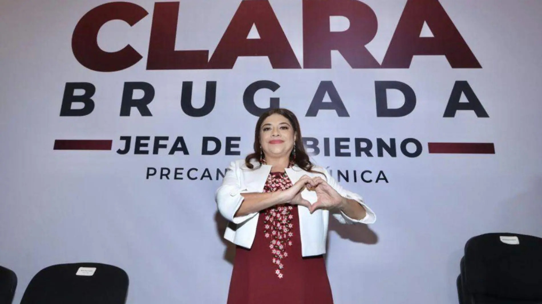 Clara Brugada presentó a su equipo de precampaña